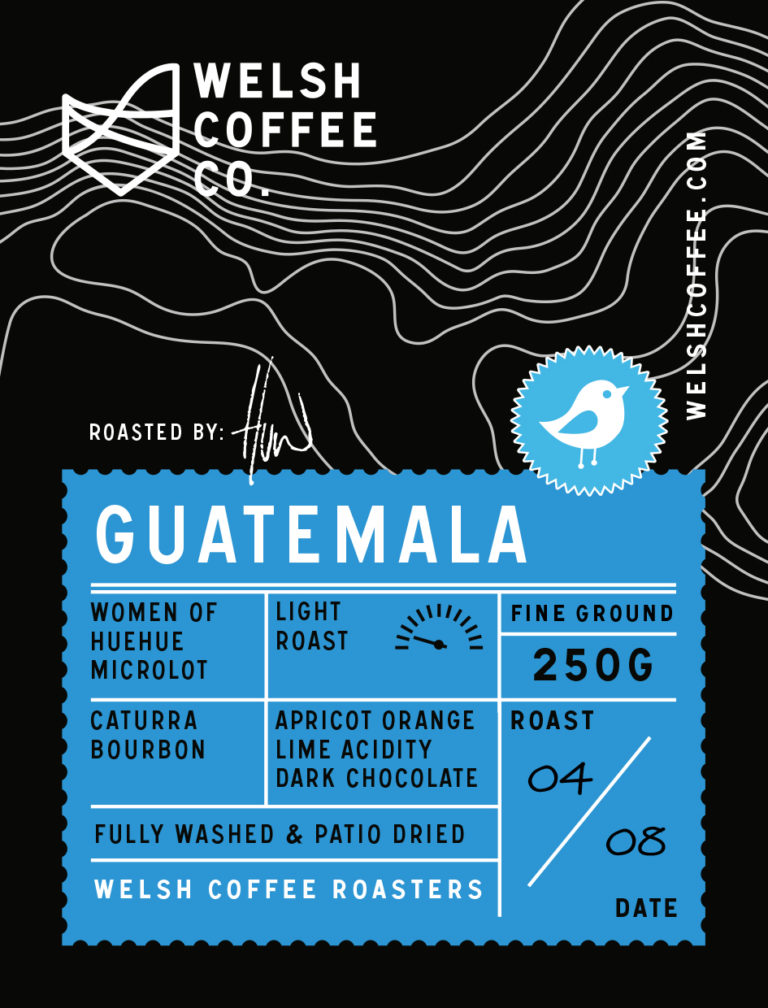 Welsh Coffee Gold/Aur Wholebean or Ground Coffee